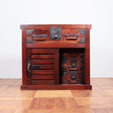 越後小帳場箪笥 【small merchant chest】[j1061]