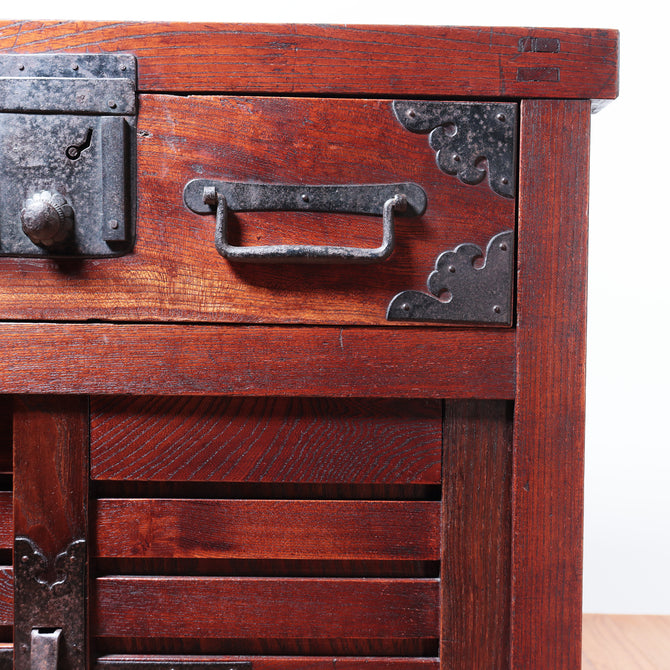 越後小帳場箪笥 【small merchant chest】[j1061]