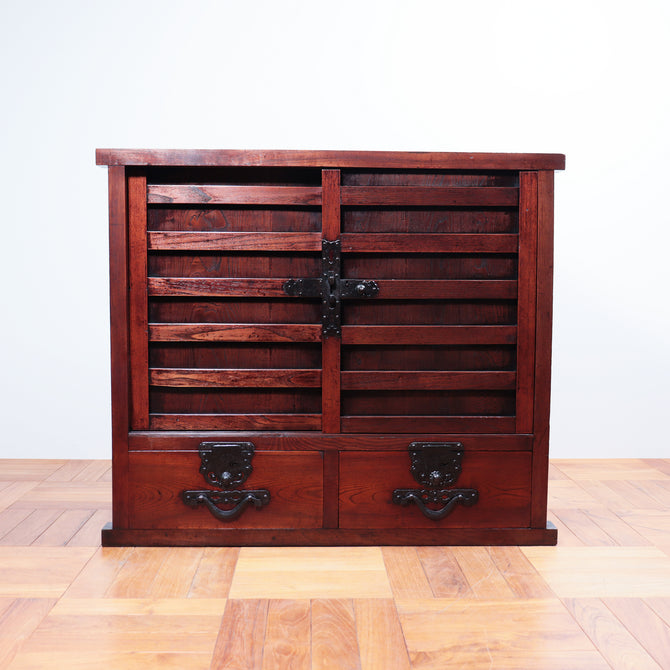 長井帳場箪笥 【NAGAI merchant chest】[j1062]