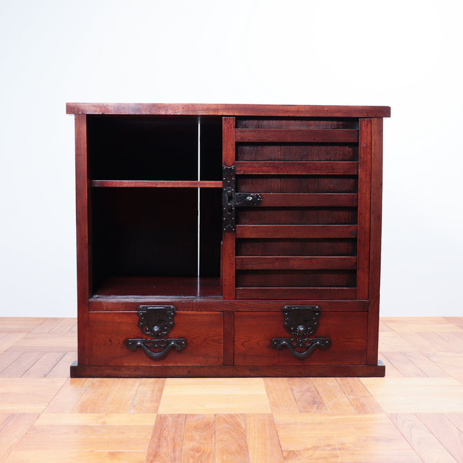 長井帳場箪笥 【NAGAI merchant chest】[j1062]