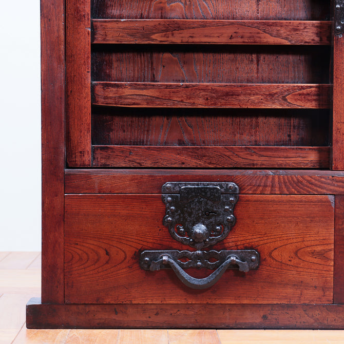 長井帳場箪笥 【NAGAI merchant chest】[j1062]