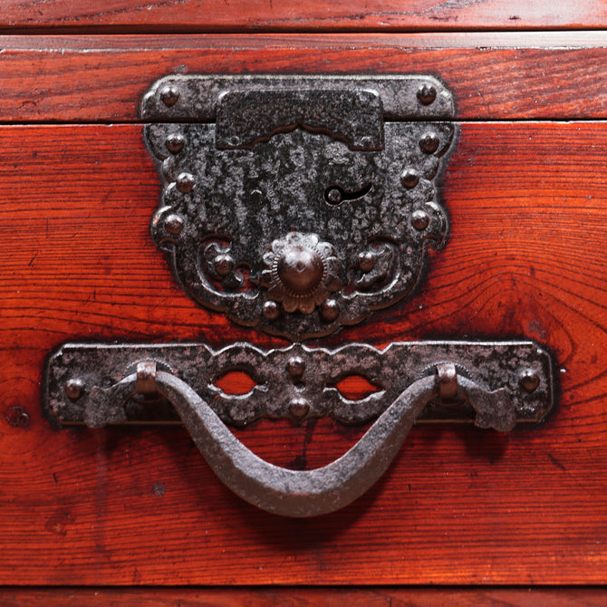 長井帳場箪笥 【NAGAI merchant chest】[j1062]