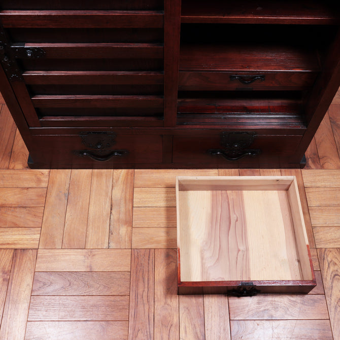 長井帳場箪笥 【NAGAI merchant chest】[j1062]