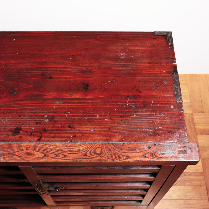 長井帳場箪笥 【NAGAI merchant chest】[j1062]