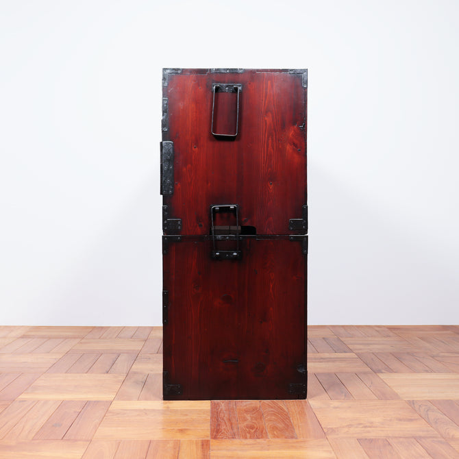 時代箪笥／米沢桜紋衣裳箪笥【YONEZAWA clothing chest】 [j1063]　Japanese Antique Furniture