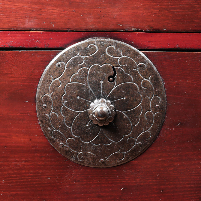 時代箪笥／米沢桜紋衣裳箪笥【YONEZAWA clothing chest】 [j1063]　Japanese Antique Furniture