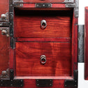 時代箪笥／米沢桜紋衣裳箪笥【YONEZAWA clothing chest】 [j1063]　Japanese Antique Furniture