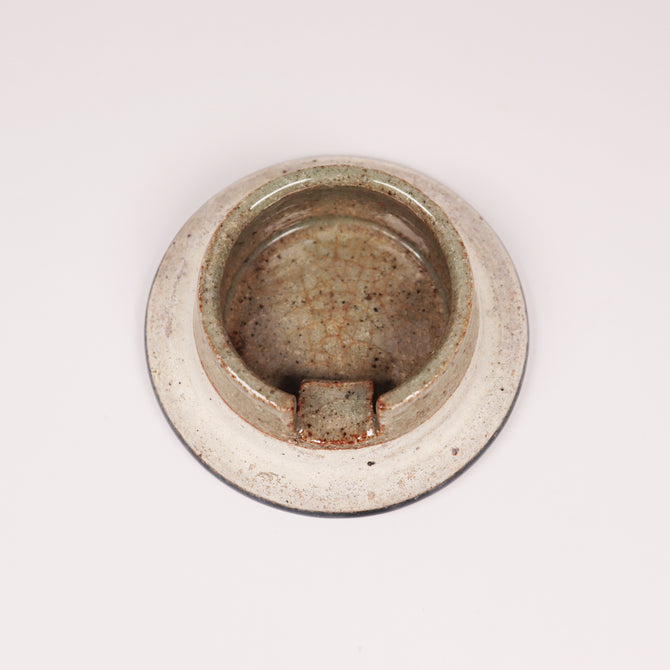 武内晴二郎 作　灰落　【 Ash pot by Takeuchi Seijiro 】[k0525]