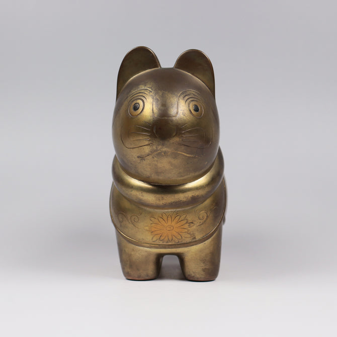 小林久寿／金工犬張子[k0528]