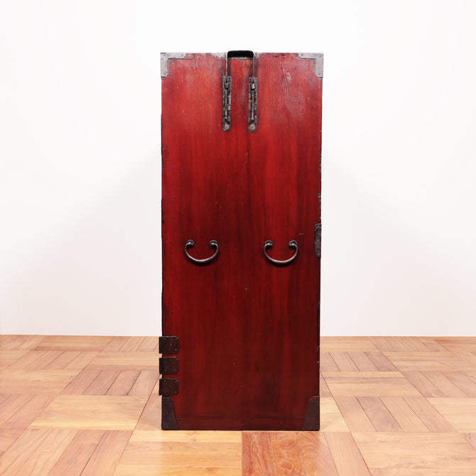 庄内閂付衣裳箪笥【Shonai clothing chest】[j1067]
