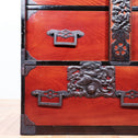 庄内閂付衣裳箪笥【Shonai clothing chest】[j1067]