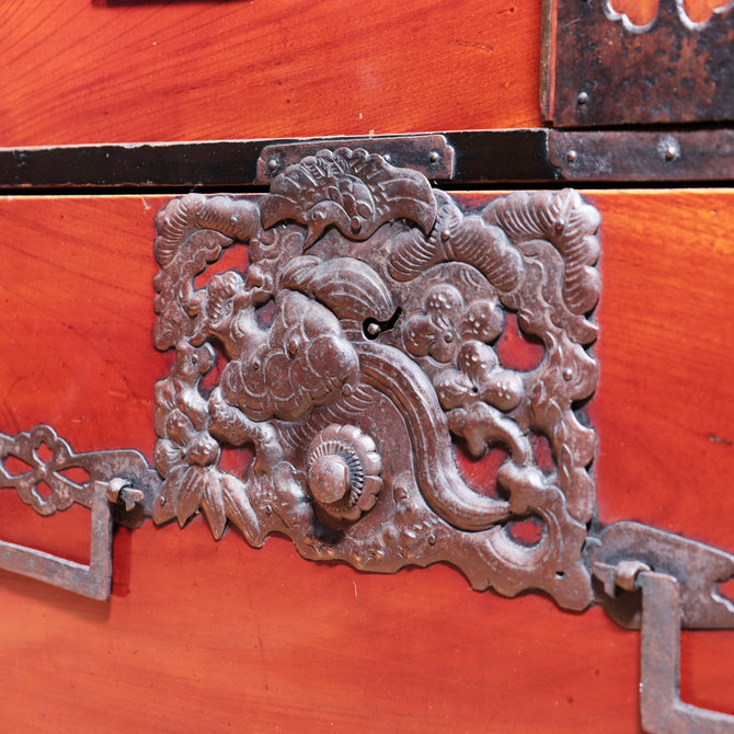 時代箪笥／庄内閂付衣裳箪笥【Shonai clothing chest】[j1067]Japanese Antique Furniture