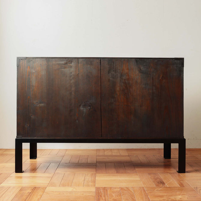 時代箪笥／佐渡鶴紋衣裳箪笥(上段) スタンド付き  [j0990]Japanese Antique Furniture