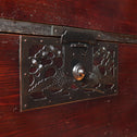 時代箪笥／佐渡鶴紋衣裳箪笥(上段) スタンド付き  [j0990]Japanese Antique Furniture