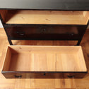 時代箪笥／佐渡鶴紋衣裳箪笥(上段) スタンド付き  [j0990]Japanese Antique Furniture