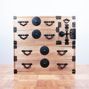 桐米沢桜紋衣裳箪笥【KIRI YONEZAWA clothing chest 】 [j1071]