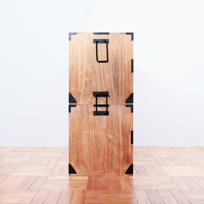 桐米沢桜紋衣裳箪笥【KIRI YONEZAWA clothing chest 】 [j1071]