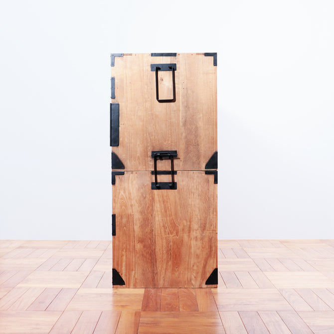 桐米沢桜紋衣裳箪笥【KIRI YONEZAWA clothing chest 】 [j1071]