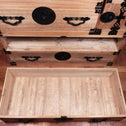 桐米沢桜紋衣裳箪笥【KIRI YONEZAWA clothing chest 】 [j1071]