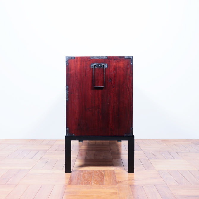 米沢衣裳箪笥　スタンド付き【Yonezawa clothing chest with metal stand 】 [j1072]