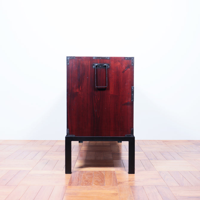 米沢衣裳箪笥　スタンド付き【Yonezawa clothing chest with metal stand 】 [j1072]