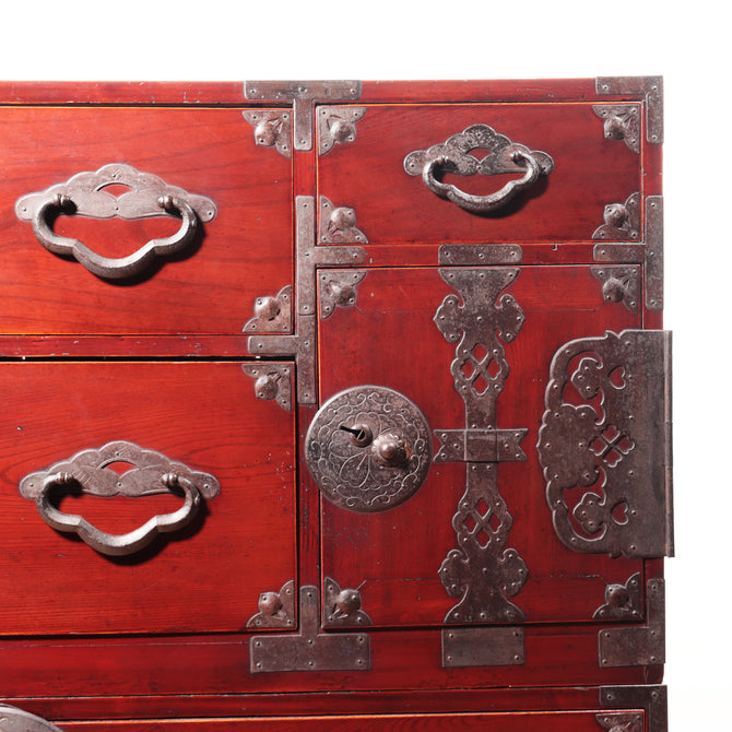米沢桜紋衣裳箪笥【YONEZAWA clothing chest】 [j1073]