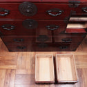 米沢桜紋衣裳箪笥【YONEZAWA clothing chest】 [j1073]