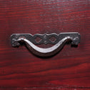 米沢兜金具衣裳箪笥　スタンド付き【Yonezawa clothing chest with metal stand 】 [j1074]