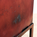 米沢兜金具衣裳箪笥　スタンド付き【Yonezawa clothing chest with metal stand 】 [j1074]