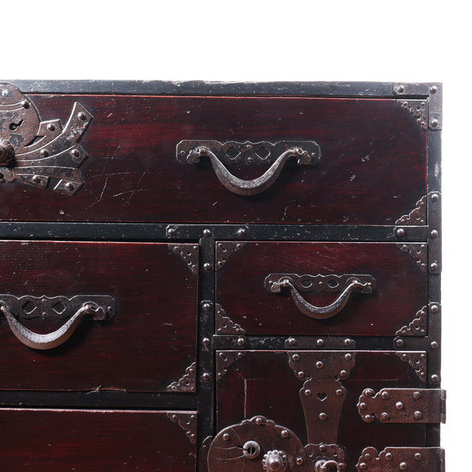 米沢熨斗宝珠文衣裳箪笥【YONEZAWA clothing chest】 [j1076]
