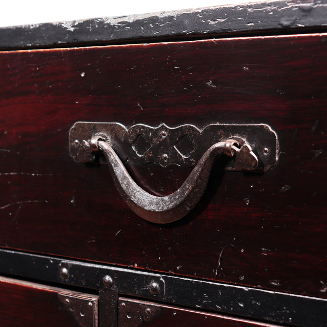 米沢熨斗宝珠文衣裳箪笥【YONEZAWA clothing chest】 [j1076]
