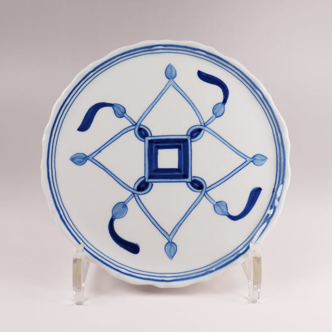 Royal Delft 林原美術館限定デザイン 小皿（15cm）６枚セット［DF0002‐6］