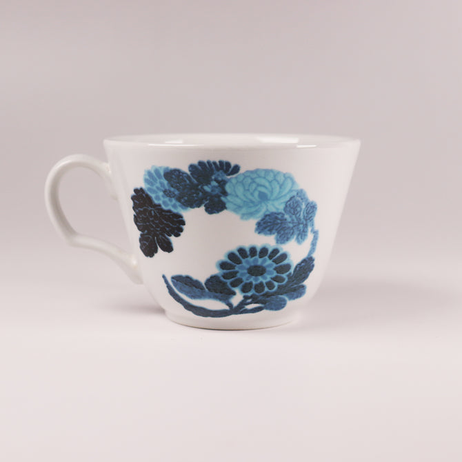 Spode製 カップ＆ソーサー1客　林原美術館オリジナルデザイン 【 Spode cup&saucer】  [sp0001]