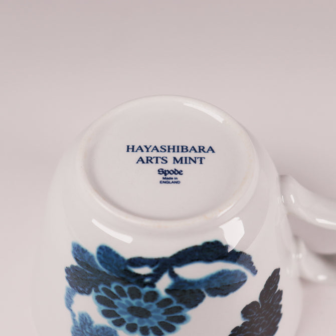 Spode製 カップ＆ソーサー1客　林原美術館オリジナルデザイン 【 Spode cup&saucer】  [sp0001]