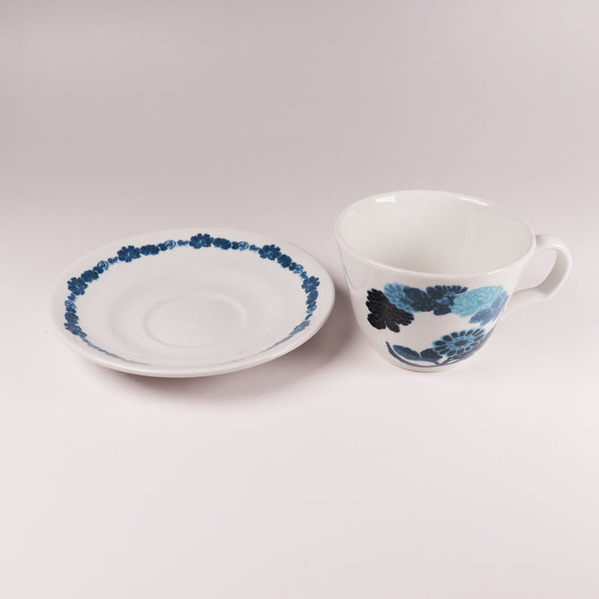 Spode製 カップ＆ソーサー1客　林原美術館オリジナルデザイン 【 Spode cup&saucer】  [sp0001]