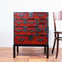米沢小箪笥　スタンド付き【YONEZAWA small chest with metal stand】 [j1079]
