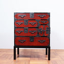 米沢小箪笥　スタンド付き【YONEZAWA small chest with metal stand】 [j1079]