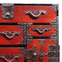 米沢小箪笥　スタンド付き【YONEZAWA small chest with metal stand】 [j1079]