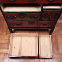 米沢小箪笥　スタンド付き【YONEZAWA small chest with metal stand】 [j1079]