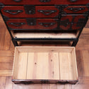 米沢小箪笥　スタンド付き【YONEZAWA small chest with metal stand】 [j1079]