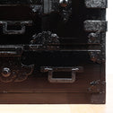 時代箪笥／黒塗閂付小箪笥【BLACK small chest】 [j1082]　Japanese Antique Furniture