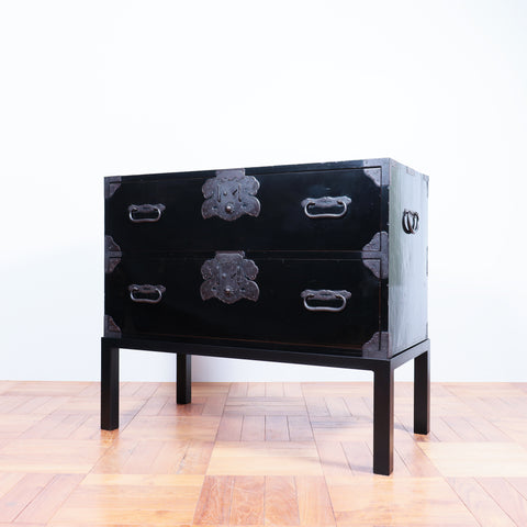 庄内兜金具衣裳箪笥　スタンド付き【SHONAI clothing chest with metal stand】[j1083]