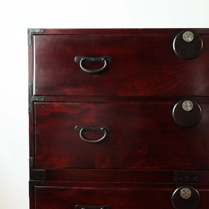 相馬丸金具衣裳箪笥【 SOMA clothing chest 】 [j1009]