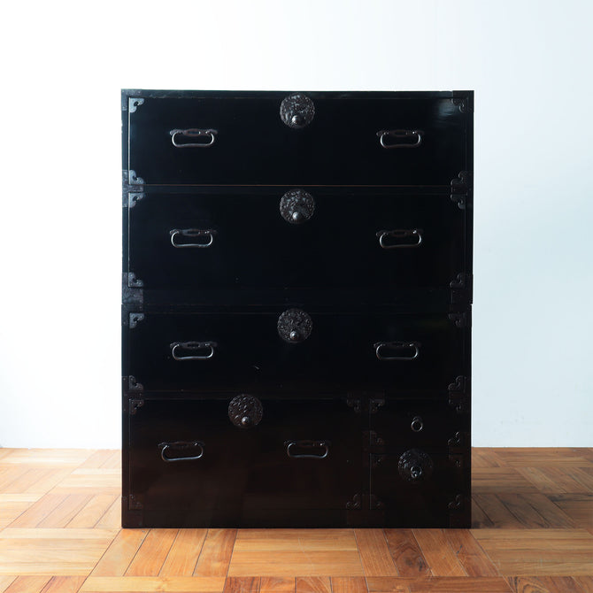 庄内雪輪紋衣裳箪笥【  SHONAI clothing chest 】 [j1011]