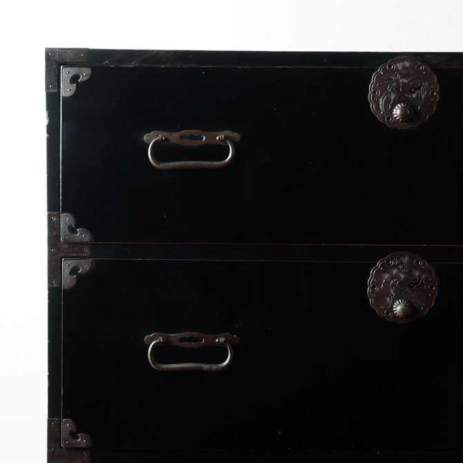 庄内雪輪紋衣裳箪笥【  SHONAI clothing chest 】 [j1011]