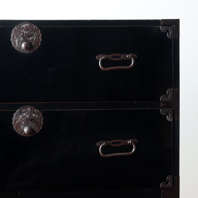 庄内雪輪紋衣裳箪笥【  SHONAI clothing chest 】 [j1011]