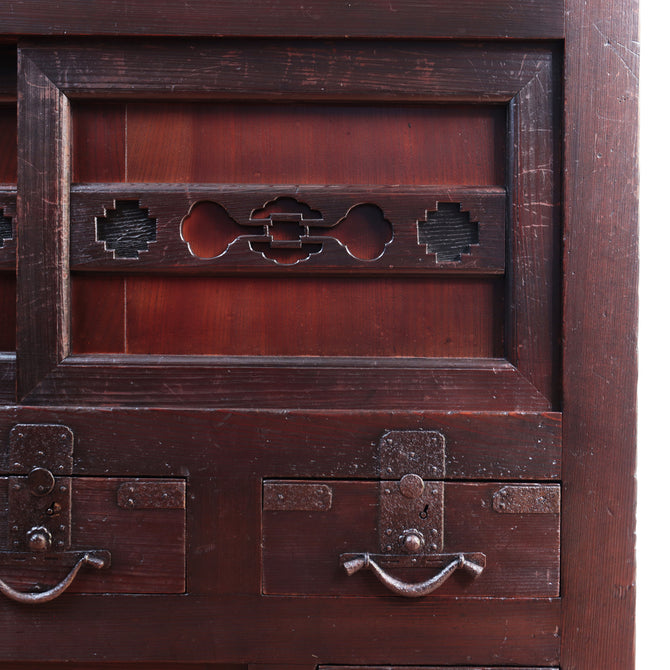 美濃帳場箪笥【MINO maerchant chest】 [j1087]