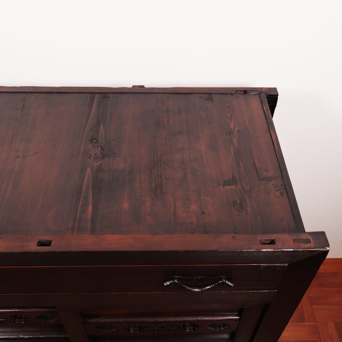 美濃帳場箪笥【MINO maerchant chest】 [j1087]