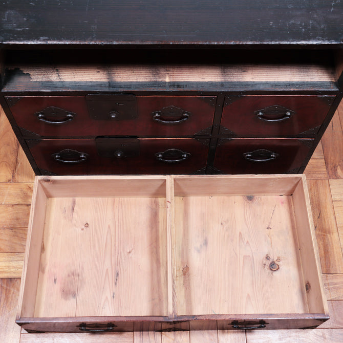 時代箪笥／米沢小箪笥【Yonezawa small clothing chest】[j1088]　Japanese Antique Furniture