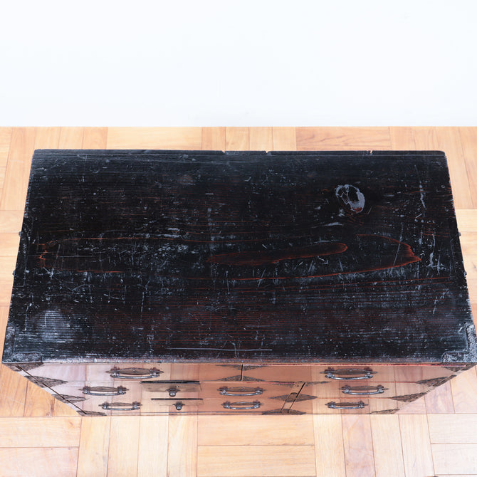 時代箪笥／米沢小箪笥【Yonezawa small clothing chest】[j1088]　Japanese Antique Furniture